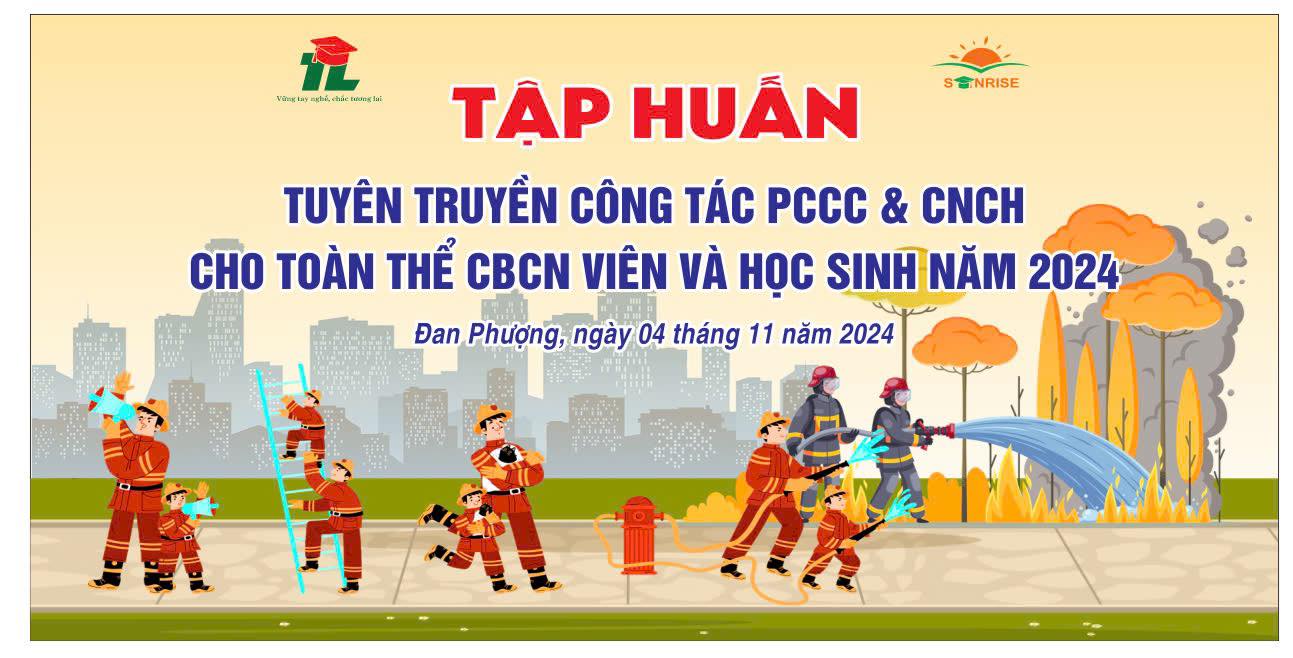 Tuyên truyền, tập huấn công tác PCCC & CNCH năm 2024